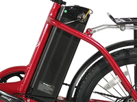 Mejor venta plegable mini e-bicicleta Mini e-bike aleación ligera 18650 batería de iones de litio 20 pulgadas bicicleta plegable eléctrica