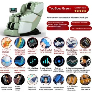 Silla de Masaje Inteligente con Gravedad Cero, para Uso Doméstico, Totalmente Automática, Multifuncional, con Bluetooth y Música, Venta al Por Mayor y Dropshipping - Product Image 5