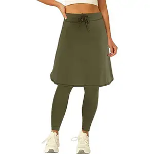 Women Skirted Capri Leggings with Pockets Skirt Leggings for Women Golf  Skirts with Leggings Cropped - China Sports Wear and Yoga Wear price