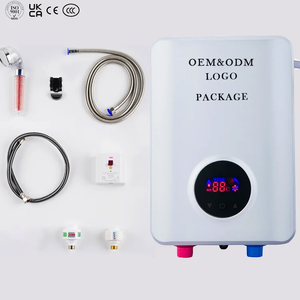 <span class=keywords><strong>Calentador</strong></span> de Agua Eléctrico Instantáneo Inteligente de Alta Calidad, Económico, con Control Táctil, Resistente al Agua IPX4, de Plástico, para Garaje - Product Image 3