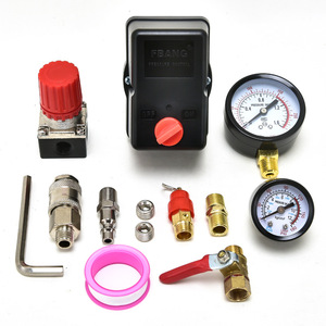 Pressostat de compresseur d'air Fbang 110-150 PSI avec manomètre et kit de raccords pour l'exportation en Amérique du Nord - Product Image 2