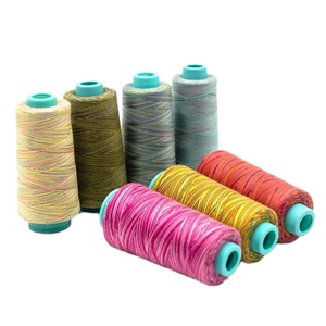 Bán buôn 100% polyester may chủ đề độ bền cao nhuộ<span class=keywords><strong>m</strong></span> <span class=keywords><strong>m</strong></span>ô hình 20/2 kích thước cho quần áo - Product Image 2