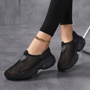 รองเท้าลำลองพื้นรองเท้าแบบ Air Cushion, รองเท้าวิ่งตาข่ายระบายอากาศ, รองเท้ากีฬาพื้นหนาสำหรับฤดูร้อน, รองเท้าสไตล์เดิน - Product Image 3