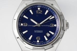 VCWatch Montre mécanique pour homme avec mouvement automatique délicat de 3,25 mm, cadran de 42 mm, bracelet en silicone, boîtier en acier inoxydable - Product Image 2