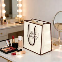 Dossier en papier d'art moderne de luxe personnalisé pour emballage cosmétique écologique et recyclable, conception sur mesure pour crème contour des yeux et soins de la peau