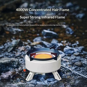 Estufa de Gas Portátil Jia Lian Jia para Acampar al Aire Libre, Resistente al Viento, Plegable, de Metal, de Una Pieza, para <span class=keywords><strong>Isobutano</strong></span>/Butano/Propano, para Todas las Estaciones - Product Image 1