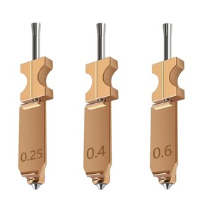 Conjunto de boquilla integrada Flashforge Ad5x de 2.3 mm con bloque de calor de acero inoxidable para impresora 3D - Product Image 2