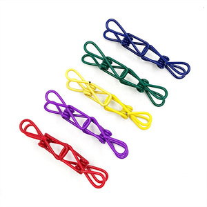 Lot de 10 pinces à linge colorées, pinces de scellage, pinces à linge DIY, pinces à photos créatives, pinces antidérapantes - Product Image 4