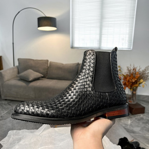 รองเท้าเดรสผู้ชายระดับไฮเอนด์ สไตล์อิตาลี หนังแท้ ทำมือ รองเท้าโลฟเฟอร์ รองเท้าอ็อกซ์ฟอร์ดสำหรับธุรกิจและงานทางการ - Product Image 2