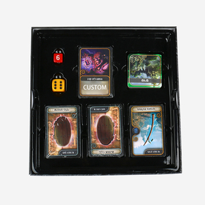 Ensemble de table de <span class=keywords><strong>jeu</strong></span> en carton écologique personnalisé, vente en gros, kit brise-glace, fête de famille, team building, impression de votre logo personnalisé - Product Image 2