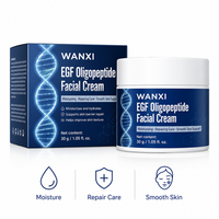 Crème visage à l'oligopeptide EGF WANXI Private Label 50ml, hydratante, réparatrice, lissante, ensemble de soins de la peau OEM/ODM/ODM