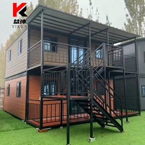 Hochwertiges modernes Design 40ft Mobil heim Voll möbliert Tiny <span class=keywords><strong>Container</strong></span> Villa House 2 Schlafzimmer - Product Image 1