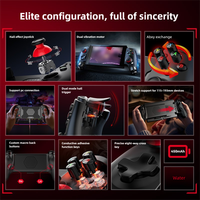 Nuevo Joystick con Efecto Hall, Controlador de Juego Inalámbrico BT Extensible para Android, IOS, Switch y Teléfonos Móviles