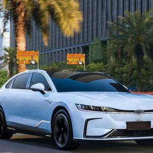 Happy Thanksgiving Car Window <b>Flag</b> 30x45CM with 45CM Plastic Pole Display Accessory - Product Image 4