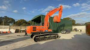 Excavatrice d'occasion 20 tonnes Hitachi Excavatrice HITACHI ZX200 Excavatrice sur chenilles d'occasion Machine de construction d'occasion - Product Image 6