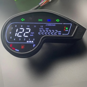 Modification complète du tableau de bord de moto avec tachymètre et compteur kilométrique, affichage pour moto - Product Image 5