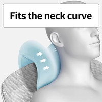 Coussins de sieste, taies d'oreiller amovibles, coussins de nuque, appuie-têtes de soutien cervical, appuie-tête de bureau pour le soutien du cou