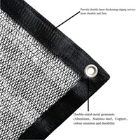 Filet d'ombrage agricole en HDPE stabilisé aux UV pour la protection solaire des cultures en serre