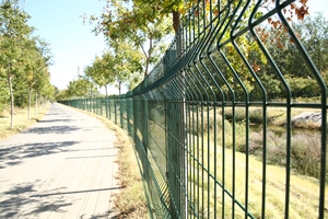 Bột tráng vườn hàng rào tường hàng rào kim loại Bảng điều chỉnh ngoài trời hàng rào Kim loại Hàn lưới an ninh fenec - Product Image 2