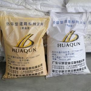 Panneau de signalisation routière réfléchissant en jaune et blanc pour la sécurité routière, peinture thermoplastique en poudre à prix abordable pour marquage routier en gros - Product Image 6