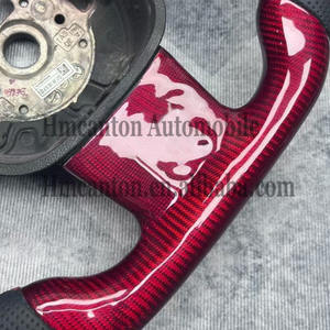 Nouveaux produits explosifs : Volant en cuir perforé en fibre de carbone pour Skoda Octavia - Product Image 5