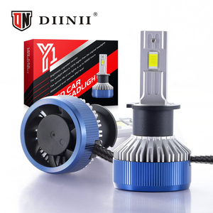 Công suất cao <span class=keywords><strong>Mini</strong></span> <span class=keywords><strong>Led</strong></span> Đèn Pha Bóng đèn thiết kế mới Cắm và chơi H3 tự động hệ thống chiếu sáng HB3 6500K nhôm Nhiệt độ màu - Product Image 1