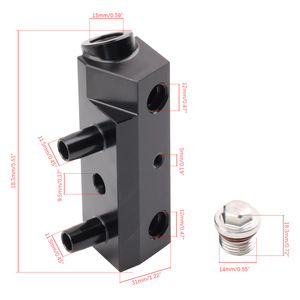 Válvula de derivación en caliente para fluido de transmisión automática, 3/4 pulgadas, aleación de aluminio, para GM Tahoe Silverado 2014-2018 - Product Image 5
