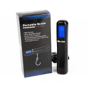 Balance à bagages intelligente mini portable, petit écran LCD/LED, balance électronique à main pour la maison et les voyages, compatible avec les avions - Product Image 1