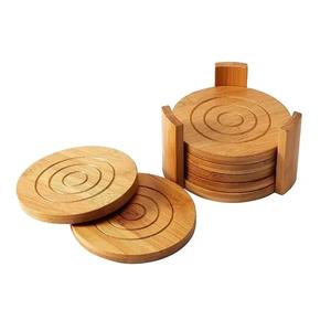 Juego de posavasos de madera modernos para cocina, posavasos para té, diseño antiguo, moderno y elegante, uso en el hogar - Product Image 6
