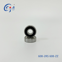 Rodamiento de Bolas de Alta Velocidad de Rotación Z3 608-2RS con Protección Metálica 608ZZ 8x22x7mm para Ruedas de Patinetes de Interior y Exterior, Accesorios para Modelos de Patinetes