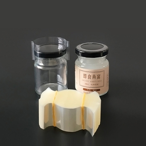 Tùy Chỉnh Nhựa Trong Suốt Cổ <span class=keywords><strong>PVC</strong></span> Thu Nhỏ Tay Áo Đục <span class=keywords><strong>Flim</strong></span> Thu Nhỏ Bọc Ban Nhạc Cho Chai Jar - Product Image 3