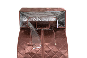 Venta al por mayor <span class=keywords><strong>Sauna</strong></span> de infrarrojos portátil Spa, una persona en casa <span class=keywords><strong>Sauna</strong></span> de cuerpo completo con almohadilla de pie de calefacción - Product Image 4