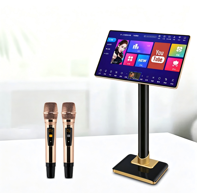 MOCO Professional 19/21.5" Touch Screen All-in-One Karaoke System V5 MAX 4K WiFi Dual System for High-end Home & KTV