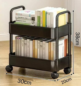 Multi layer movable storage <b>rack</b>, trolley storage <b>rack</b>, <b>kitchen</b> storage <b>rack</b>, household trolley, mobile trolley frame - Product Image 1