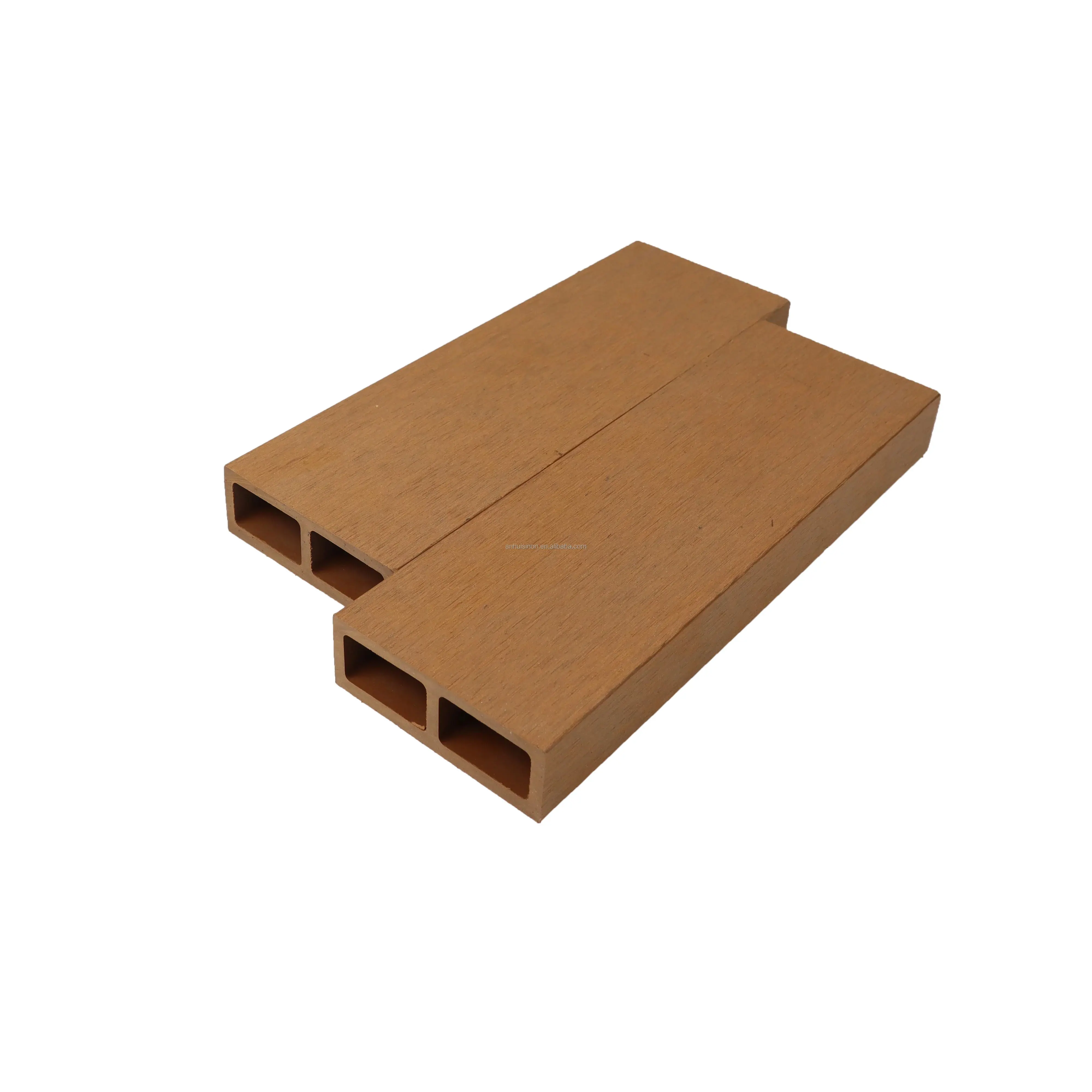 WPC Wood Composite PVC Ceiling Easy install Exterior Composite Plastic Wood Timber Tube