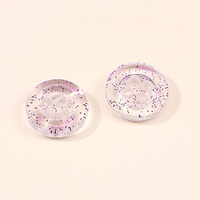 Mini boutons ronds en résine multicolores de 11,5 mm, boutons décoratifs légers et mignons pour la couture DIY