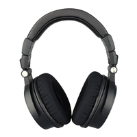 Casque de monitoring professionnel Audfine DH7100 pliable avec aimants néodyme de 50 mm et réponse en fréquence étendue pour l'enregistrement en studio