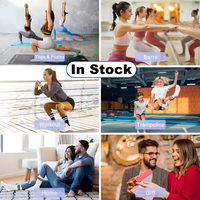 Chaussettes de Yoga et Pilates Antidérapantes en Coton pour Femme, Adhérence Optimale, Faible MOQ