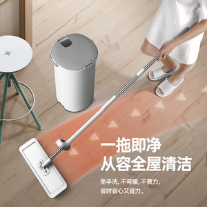 Flat Mop Microfiber Rectangular Hook And Loop Fastener Large Cloth For Household Cleaning - Product Image 3