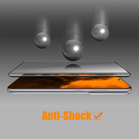 Protection d'écran en verre trempé à couverture intégrale, dureté 9H, précision tactile 3D pour S24/S23/S22/S21/S21 Plus/S21 Ultra