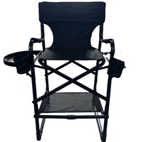 Chaise pliante en acier moderne Hitree OEM 2024 pour maquillage et extérieur, prix promotionnel