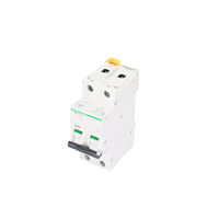 Module de protection différentielle Vigi ELM 2P 40A 30mA à fixation rapide pour disjoncteur Acti9 IC65, capacité de coupure 6kA, anti-fausse manœuvre, stable