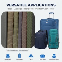 Tissu Oxford Jacquard en Nylon Résistant à l'Abrasion avec Tube Central en TPU et Fil Spécial pour Sacs à Main, Sacs à Dos, Bagages et Tentes – Vente en Gros