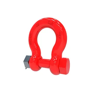 Shackle Price Bolt Type High Strength Forged Alloy Steel Bow Shackle/bolt Shackle