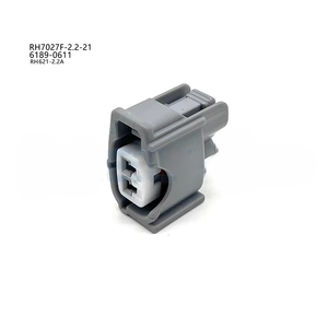 Conector Eléctrico Hembra de 2 Pines 6189-0611, Conector Automotriz para Sensor de Detonación del Inyector de Combustible para Toyota - Product Image 2