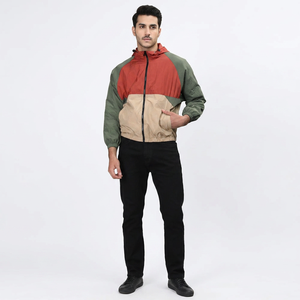 Best Quality Custom Logo High Quality <b>Men's</b> Zipper Waterproof <b>Jacket</b> Plus Size <b>Men</b> Windbreaker <b>Jacket</b> OEM Service Customized - Product Image 1