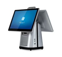 Sistem POS Desktop All-in-One Kelas Komersial, Mesin Kasir dengan Sistem Penagihan, Perangkat Lunak Terintegrasi, Layar Sentuh Kapasitif Multi-sentuh