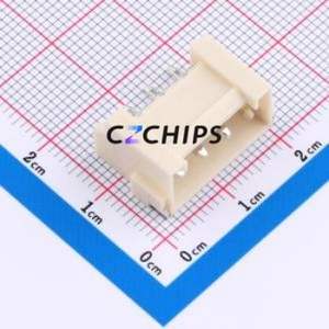 X9396WRS-04-9TSN Wire-to-Board Pin Header SMD,P=3.96mm,Horizontal Mount Connector 1x4P 3.96mm Horizontal Mount VH - Product Image 1