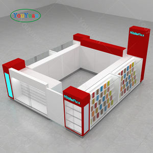 Kiosque de réparation de téléphone portable en verre Acheter vitrine de téléphone Armoire de rangement pour téléphone portable Accessoires de téléphone portable Kiosque de réparation - Product Image 4