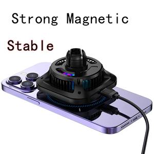 Ensemble cadeau d'entreprise ventilateur de refroidissement Peltier refroidisseur radiateur Cargador Inalmbrico Magntico Para Auto voiture support de chargeur sans fil personnalisé - Product Image 2